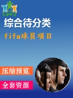 fifa球員項(xiàng)目