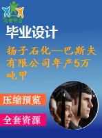 揚子石化—巴斯夫有限公司年產(chǎn)5萬噸甲基丙烯酸甲酯項目【設計說明書+可行性報告+設備設計選型計算書+cad圖】