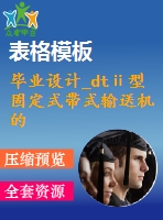 畢業(yè)設計_dtⅱ型固定式帶式輸送機的設計